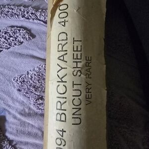 Brickyard 400 Uncut Sheet Poster